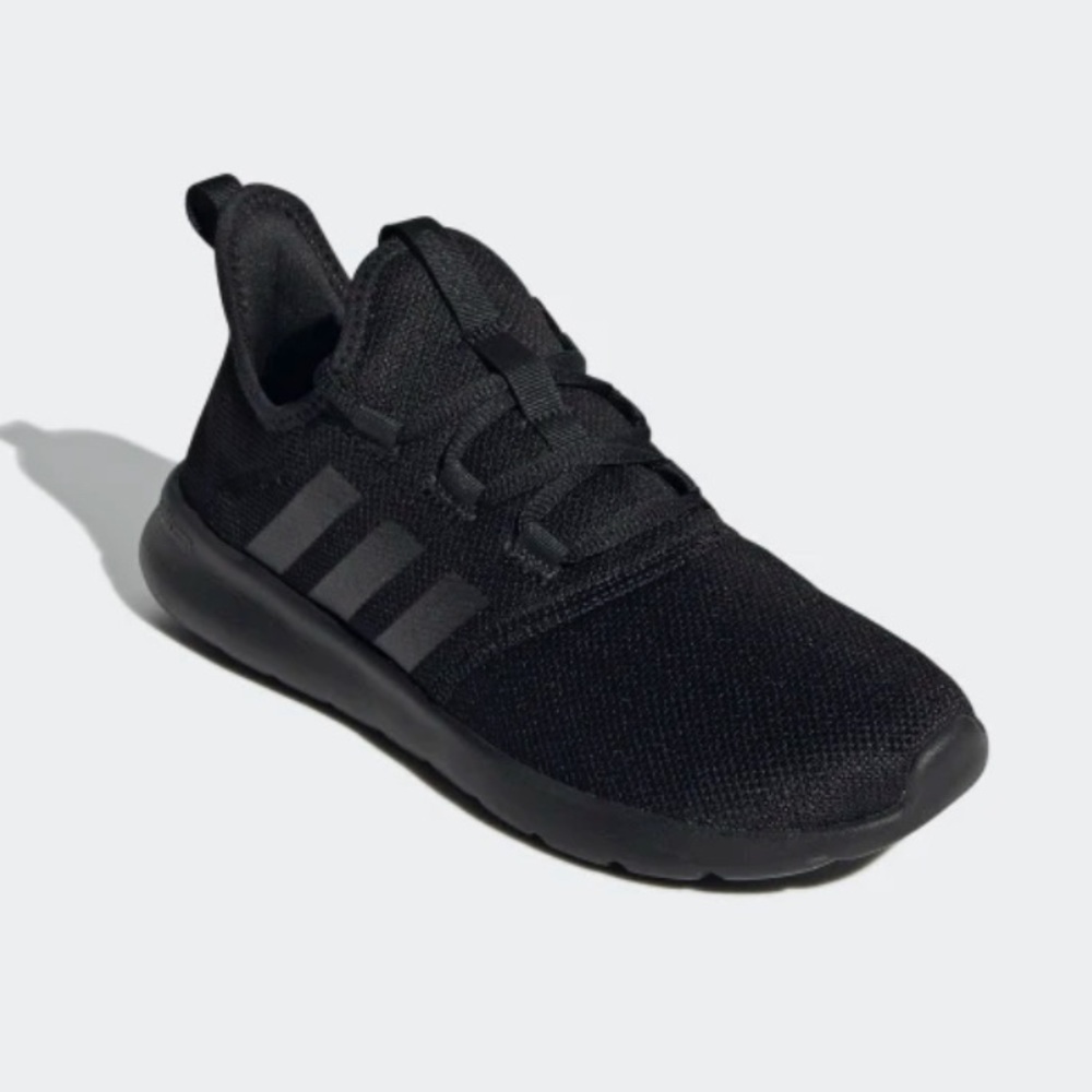 Adidas Women’s Cloudfoam Black Sneaker, Size 8